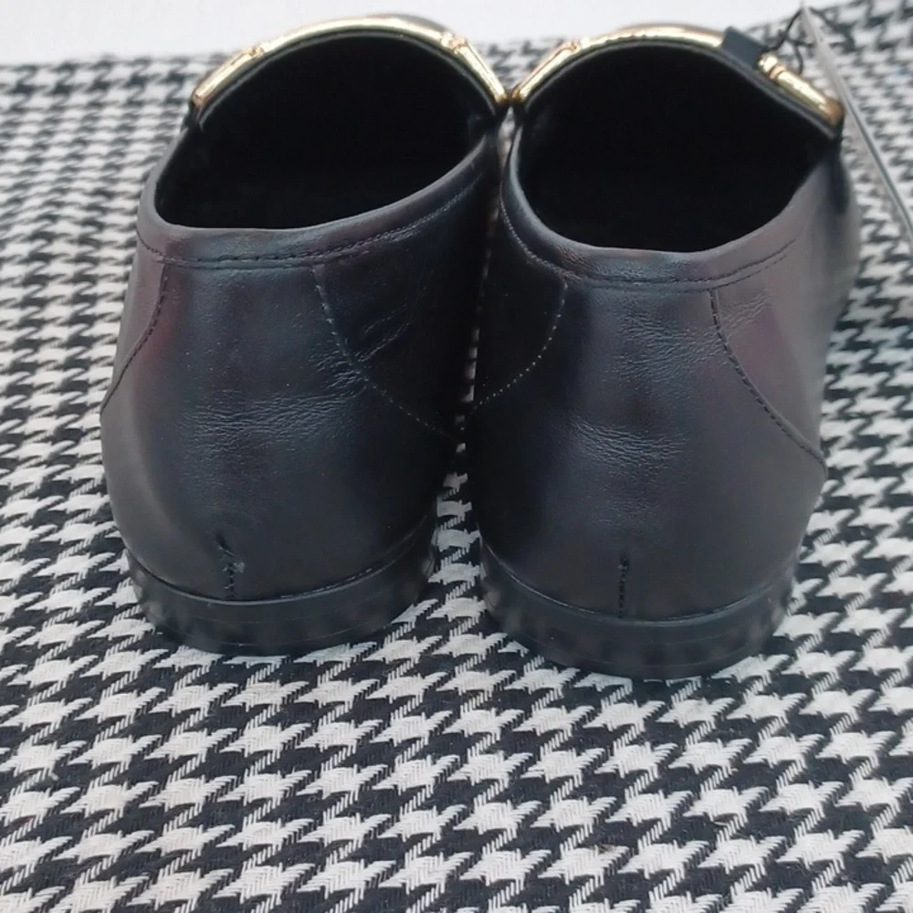 MNG Mango Leather Loafers NWT